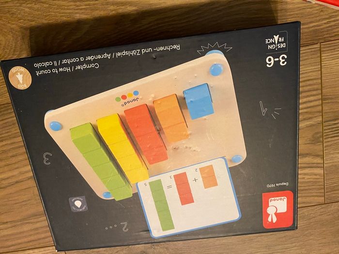 Jeu apprendre à compter en bois, Janod - photo numéro 7