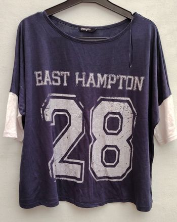 Tee-shirt oversize Jennyfer – Taille M – style sportswear