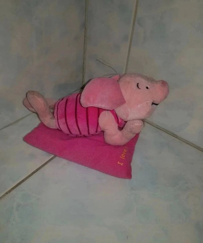 Peluche porcinet disney - photo numéro 2