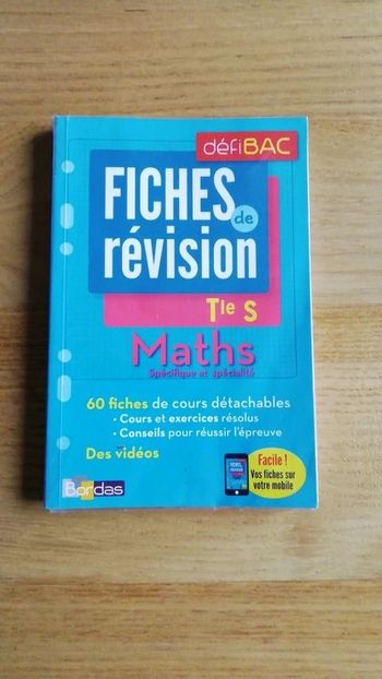 Fiche de révision Terminale S Mathématique