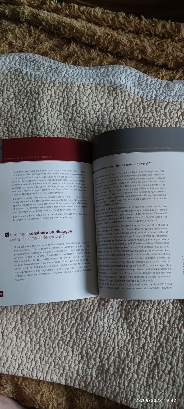Livre "Parler aux chevaux autrement" NEUF - photo numéro 6