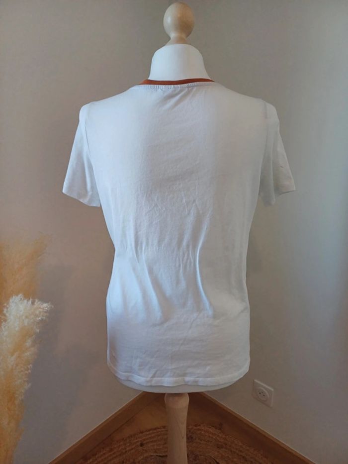 T-Shirt blanc à motifs WE taille S 36 - photo numéro 5