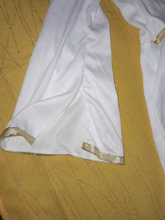 Robe de princesse Déguisement 5/6 ans blanche - photo numéro 7