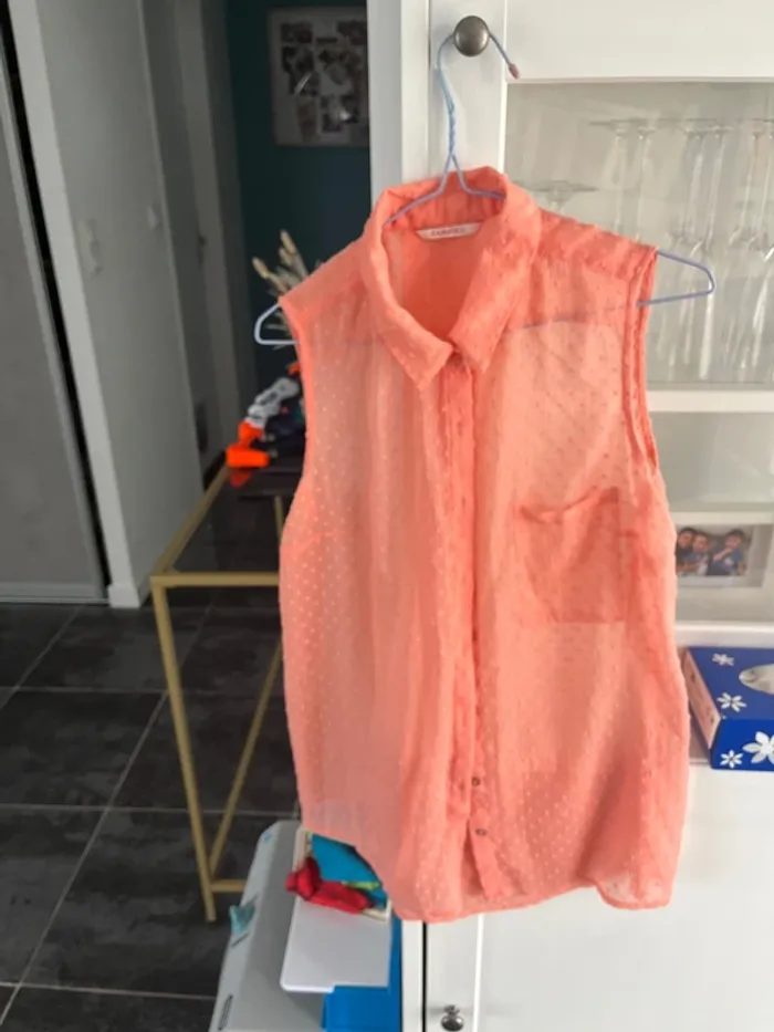 Chemise sans manche camaïeu