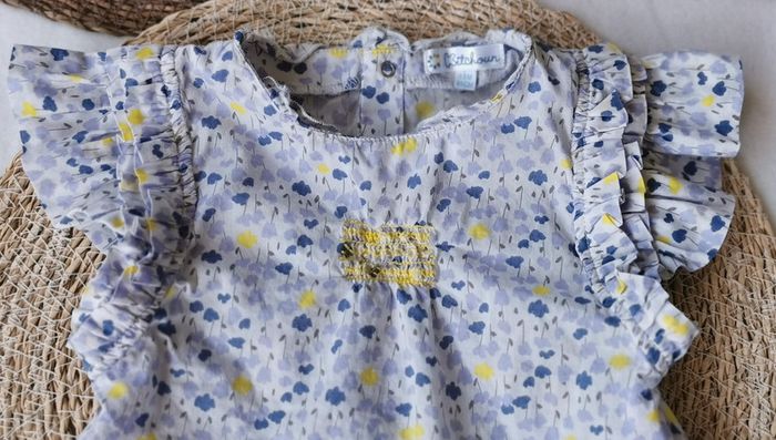 Blouse 👣 fleurie, 18 mois, Kitchoun - photo numéro 3