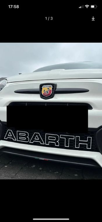 Abarth accessoire calandre 595 695