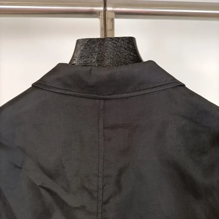Veste de costume noir Izac- Taille L Coton et polyamide A485 - photo numéro 8