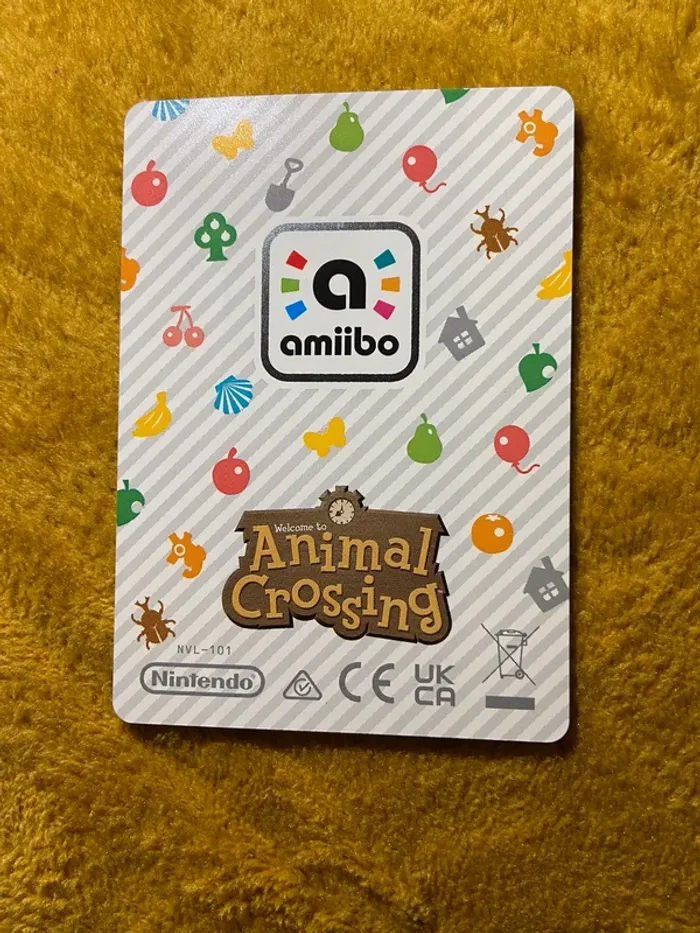 carte amiibo animal crossing rio - photo numéro 2