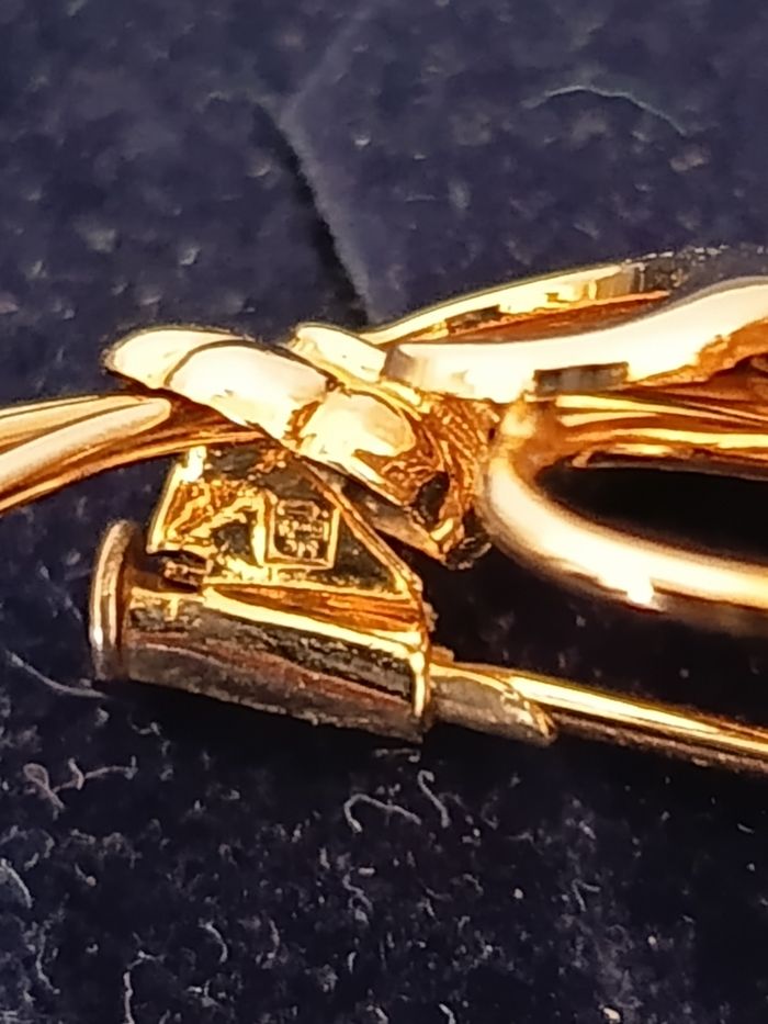 Broche plaqué or. - photo numéro 5