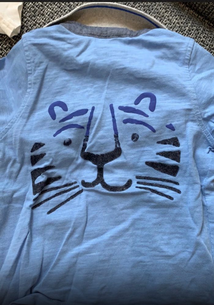 Lot de 3 tee-shirts Catimini, 6 mois en très bon état. - photo numéro 6