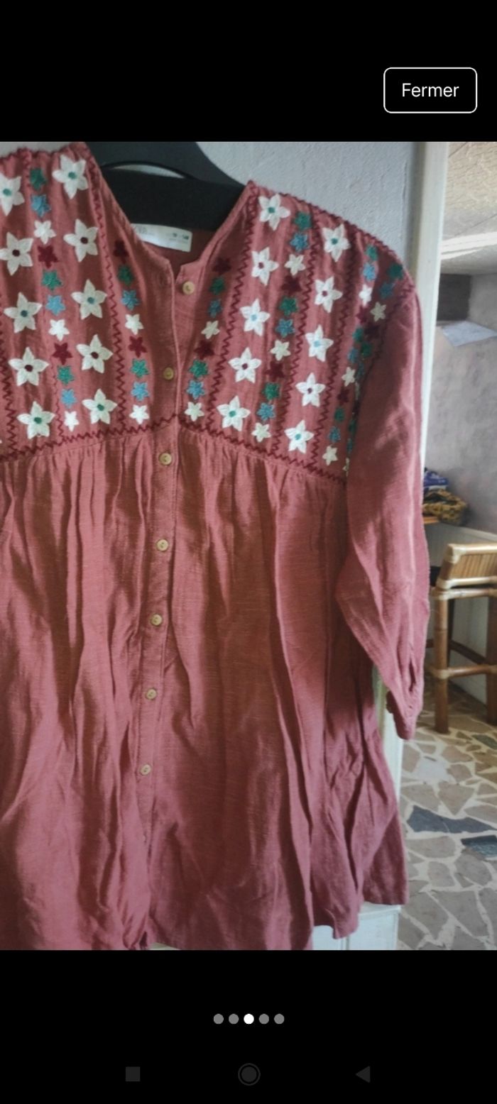 Très belle robe zara e74 - photo numéro 4