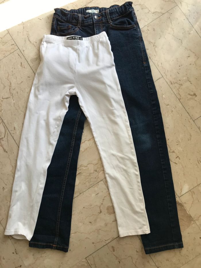 Jean et legging fille 12 Ans