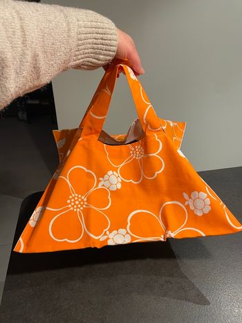 Sac à tarte fleurs vintage 