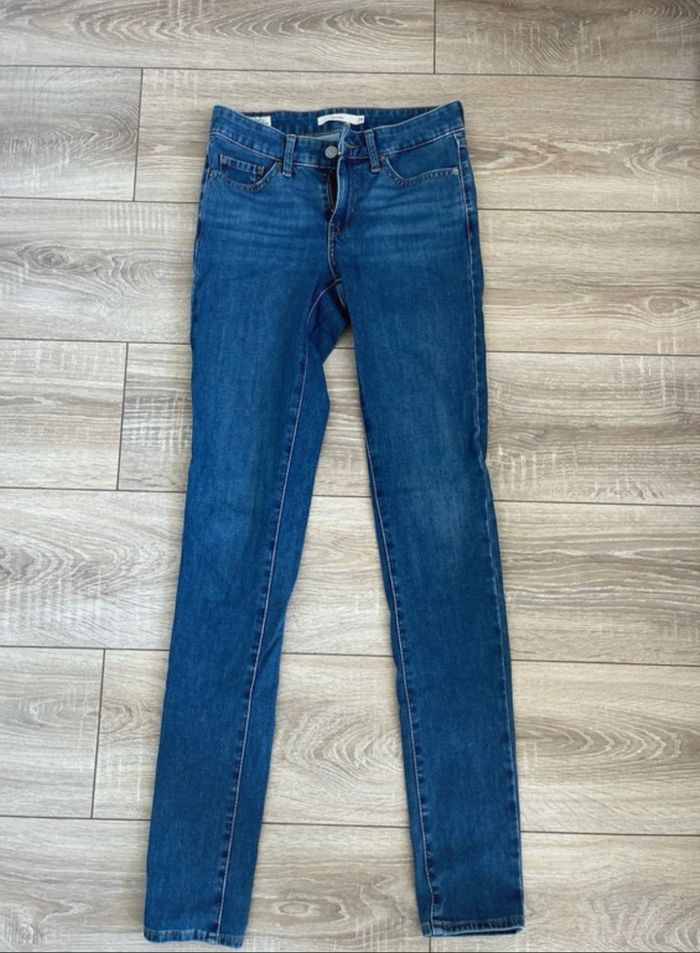 Jean Levi’s femme skinny bleu