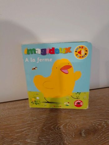 Livre imagier sonore