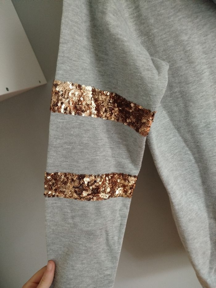 Robe pull gris taille XS cache cache - photo numéro 5