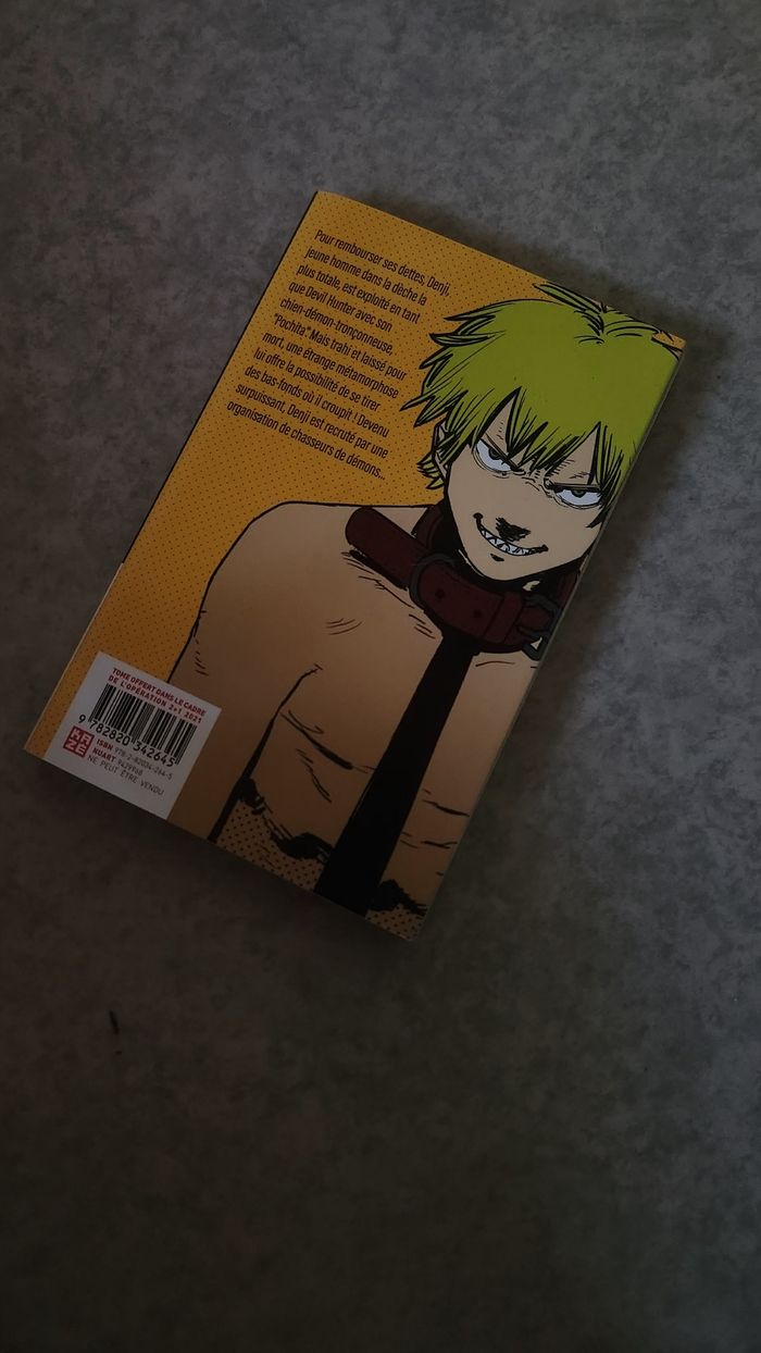 Manga Chainsaw Man Tome 1 - photo numéro 2