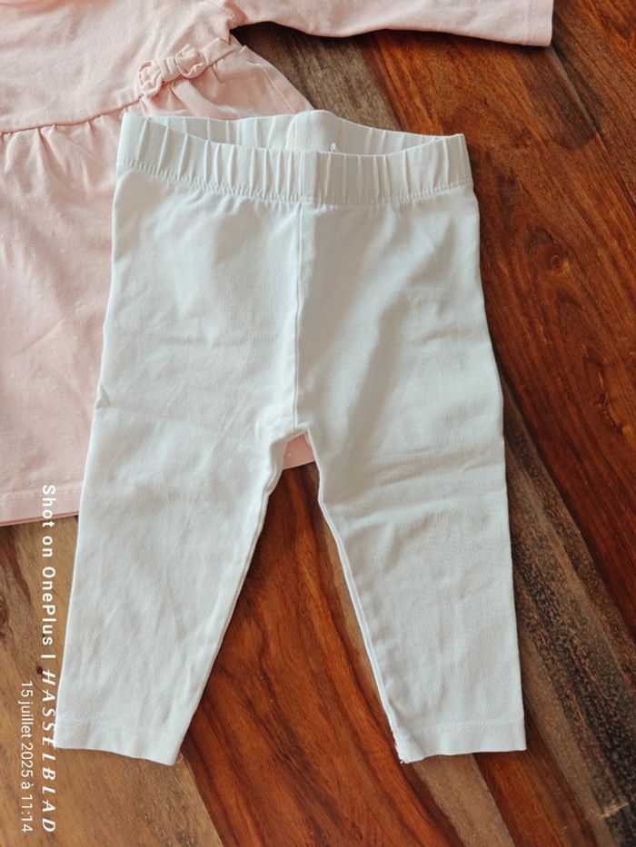 Ensemble robe legging rose - photo numéro 7