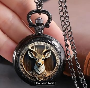 Montre de poche tête de sert neuf