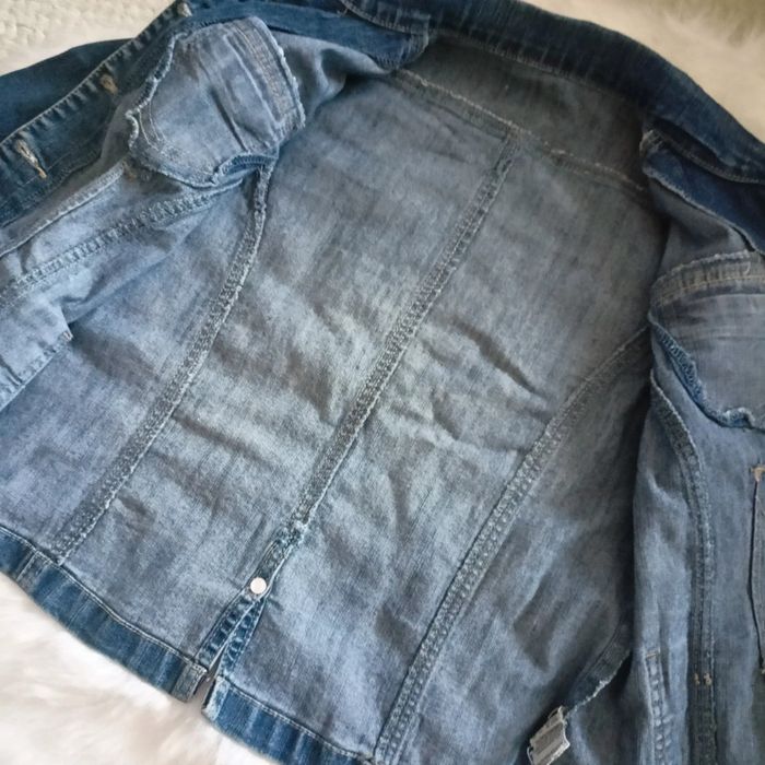 Veste jeans fille 8 ans - photo numéro 3
