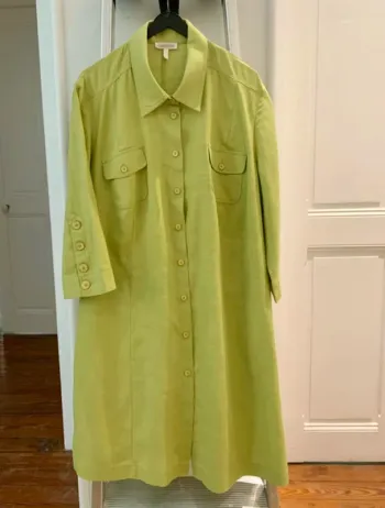 Robe/ Tunique  Taille 42 -très bon état / 55%lin /45% polyester
