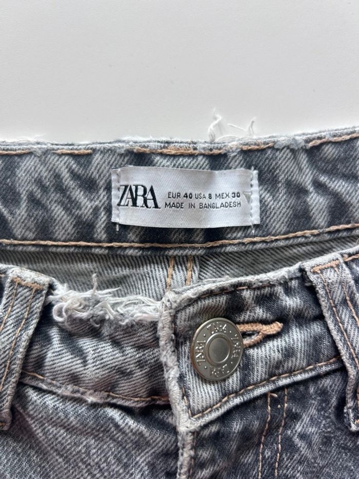Jean gris Zara taille 40 - photo numéro 3