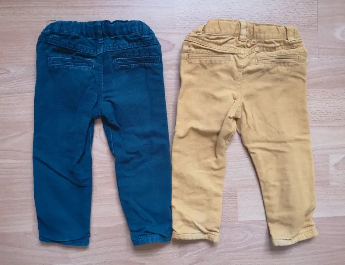 Lot 2 pantalons creeks 18 mois - photo numéro 2