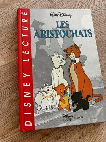 livre Disney lecture les aristochats