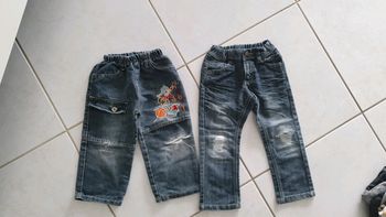 Lot de 2 jeans 2/3 ans CHELO3