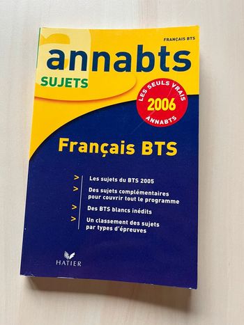 AnnaBTS Sujets Français
