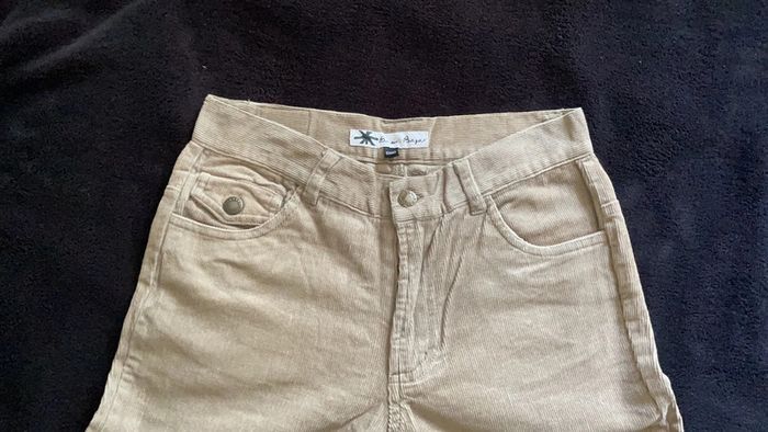 Pantalon velours fille - photo numéro 2