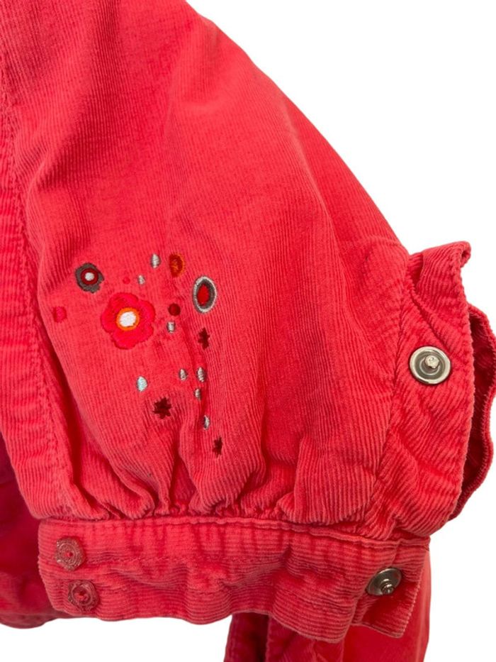 Salopette d’hiver en velours côtelé rose/corail - Orchestra 6 mois (67cm) - photo numéro 6