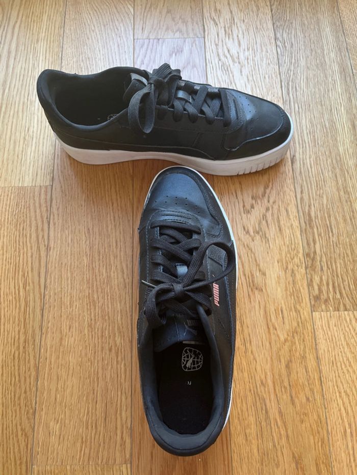 Chaussures puma noir pour femme - photo numéro 3