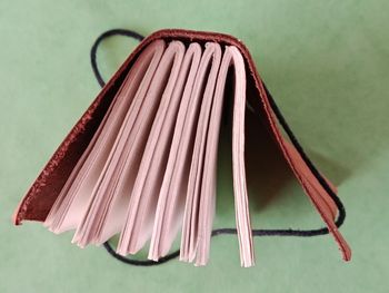 Carnet grimoire calepin magie sorcière en cuir neuf