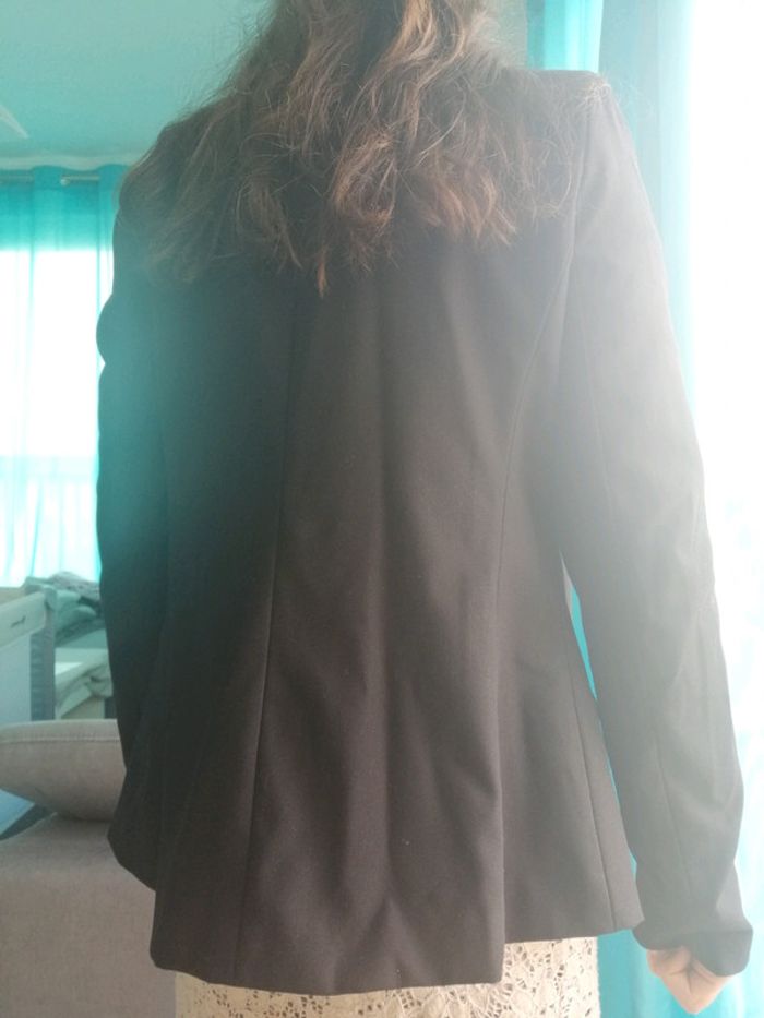 #Veste noire et blanche - photo numéro 3