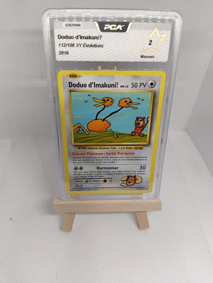 Carte pokémon pca