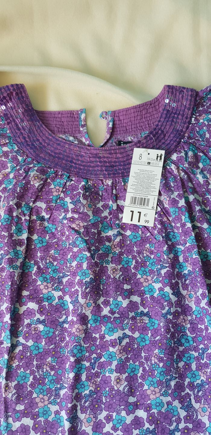 Blouse violette - photo numéro 2