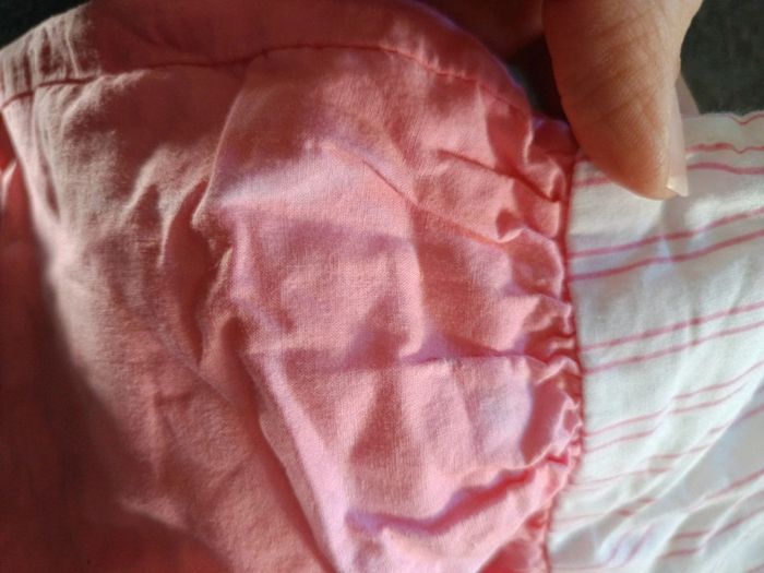 Robe été blanche et rose 3 mois - photo numéro 2