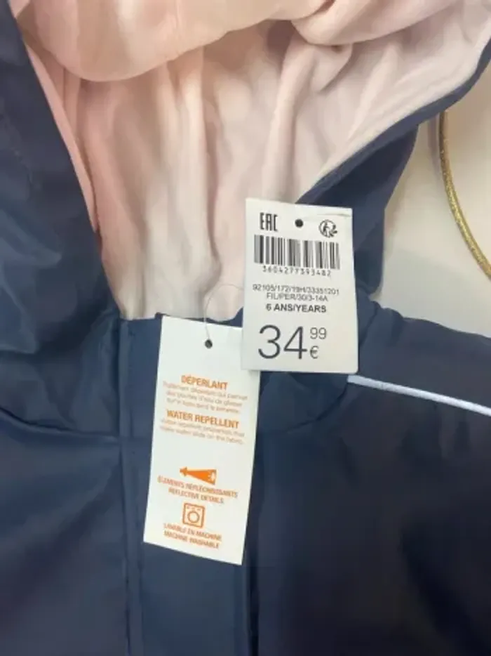 Manteau imperméable fille - fille - Okaïdi - Taille 6 ans - photo numéro 4
