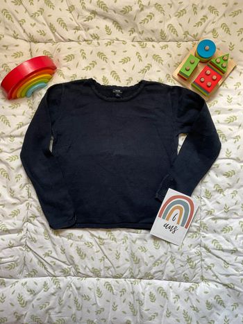 pull léger bleu marine 6 ans kiabi