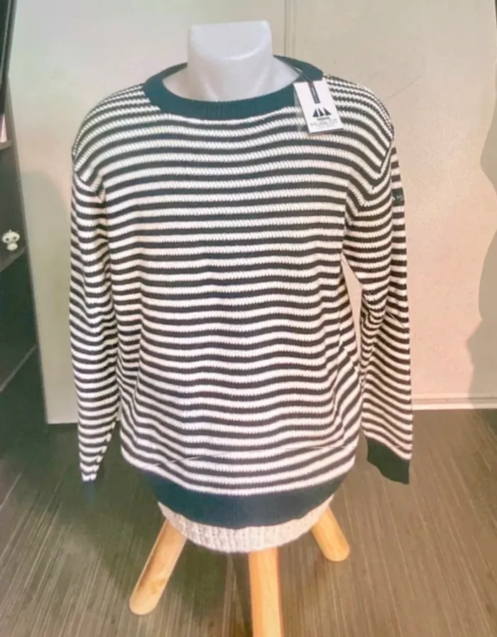 Pull Marin Hublot Mode Marine Homme, Taille L, Neuf avec étiquette