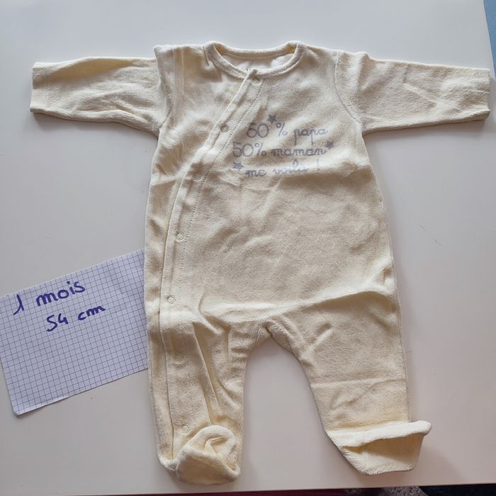 Lot pyjamas et bodies 1 mois - photo numéro 5