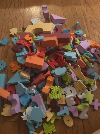 Ensemble de formes en mousse