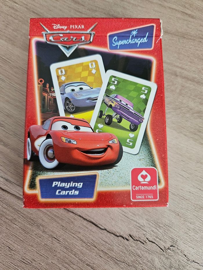 Jeux de cartes Cars