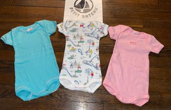 lot body petit bateau 3 mois