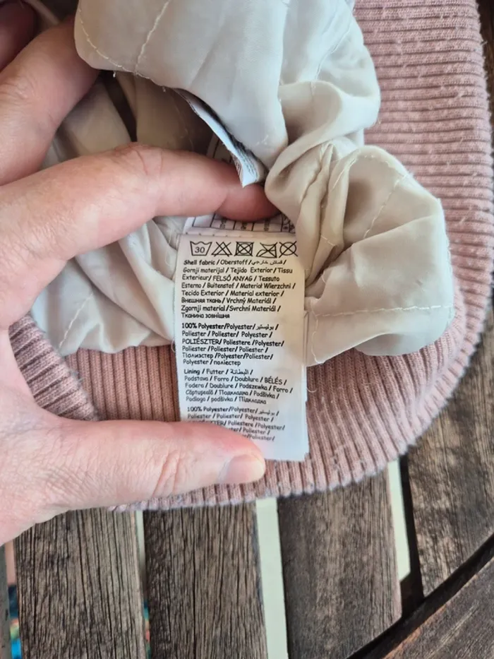 Veste Bomber Pimkie  rose pale T.38 - photo numéro 9
