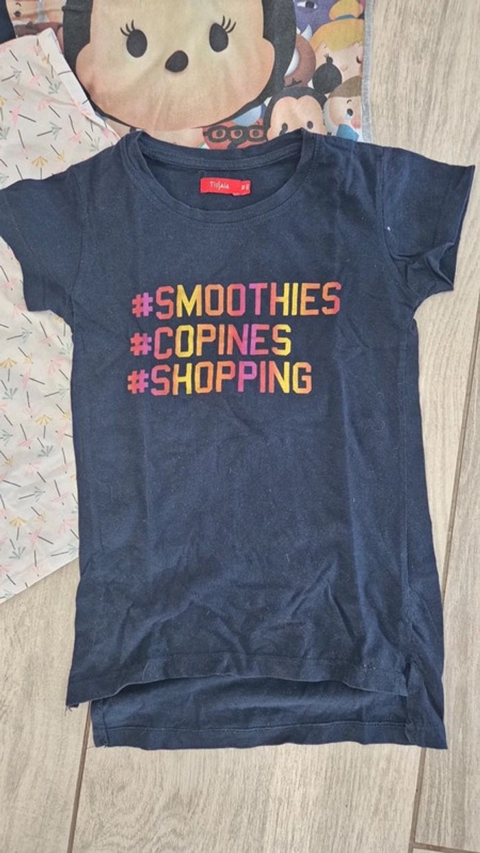 Lot t-shirt fille 10 ans - photo numéro 3