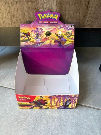 Display vide Fable Nébuleuse, écarlate et violet EV fr