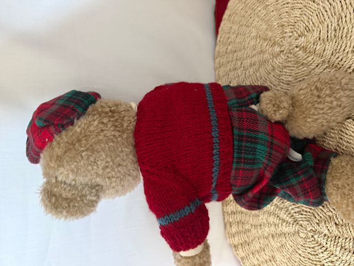 Ours de Noël Ganz Euro Bear vintage 1994 - photo numéro 3