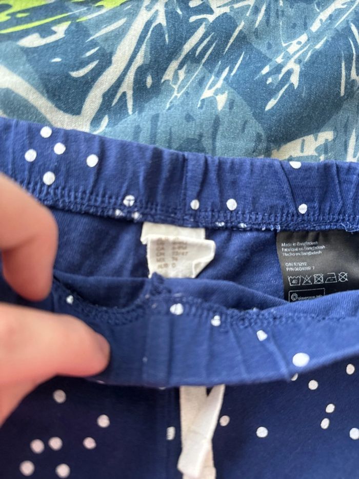Lot de 3 shorts h&m 6-9 mois 74cm - photo numéro 7
